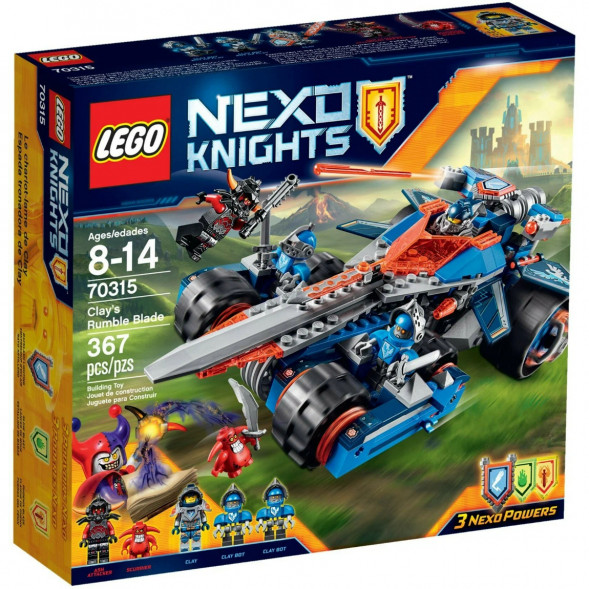 Конструктор LEGO Nexo Knights 70315 Устрашающий разрушитель Клэя в Нальчике