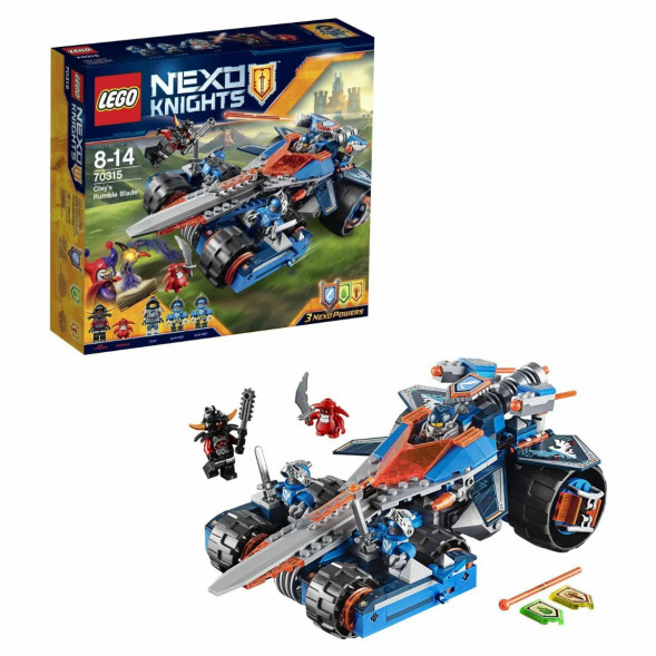 Конструктор LEGO Nexo Knights 70315 Устрашающий разрушитель Клэя в Нальчике