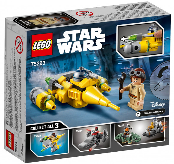 Конструктор LEGO Star Wars 75223 Микрофайтеры: Истребитель с планеты Набу в Нальчике