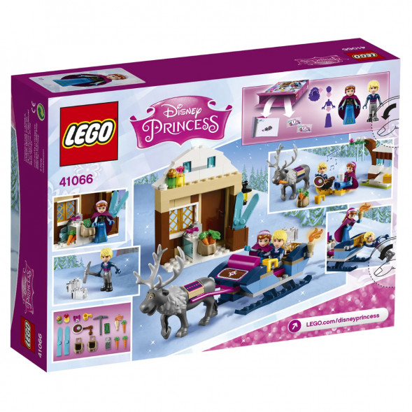 Конструктор LEGO Disney 41066 Princess Анна и Кристоф: прогулка на санях в Нальчике