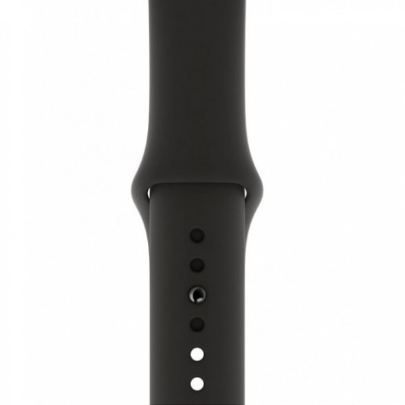 Ремешок для Apple Watch 44mm Black Sport Band (MTPL2ZM/A), черный в Нальчике