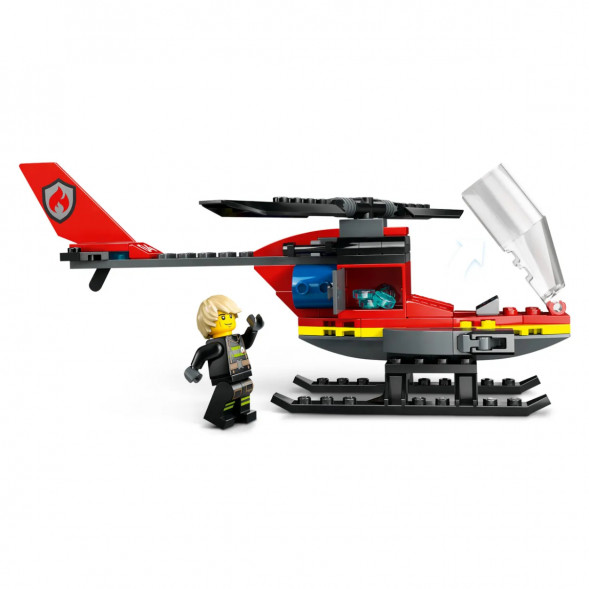 Конструктор LEGO City 60411 Пожарно-спасательный вертолет в Нальчике