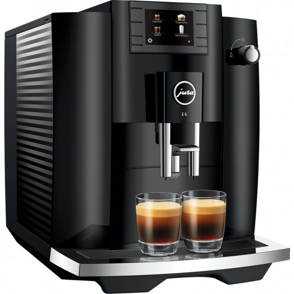 Кофемашина Jura E6, Piano Black в Нальчике