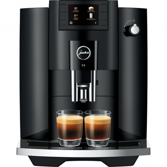 Кофемашина Jura E6, Piano Black в Нальчике