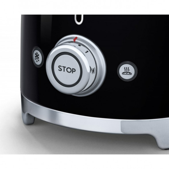 Тостер Smeg TSF01BLEU, черный в Нальчике