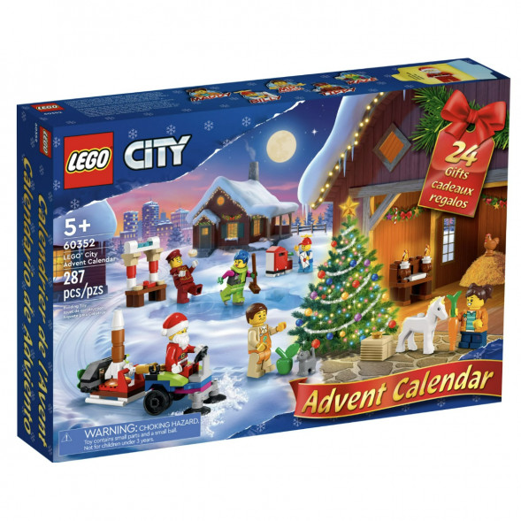 Конструктор LEGO City 60352 Рождественский новогодний календарь 2022 в Нальчике