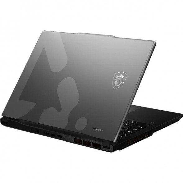 Ноутбук MSI Cyborg 15 C2WF-015XRU (15.6&amp;quot;, IPS, Intel Core 5 210H 2.2ГГц, 8-ядер, 16ГБ DDR5, 1ТБ SSD, NVIDIA GeForce RTX 5060 - 8 ГБ, FreeDOS), серый в Нальчике