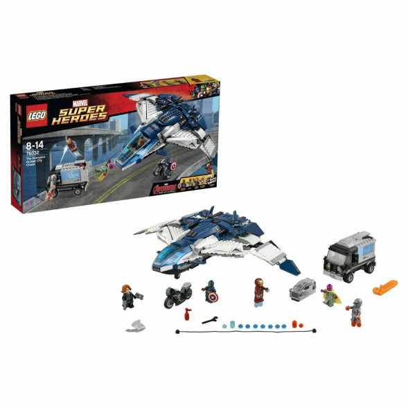 Конструктор LEGO Super Heroes 76032 Погоня на Квинджете Мстителей в Нальчике