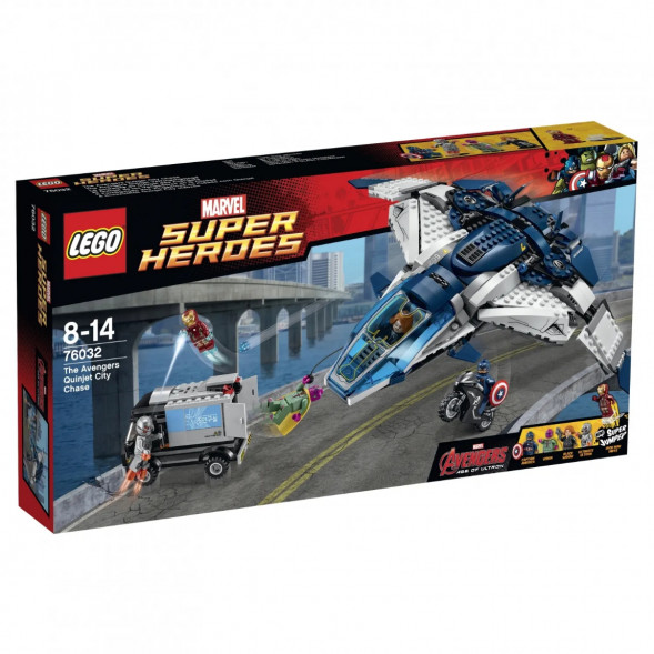 Конструктор LEGO Super Heroes 76032 Погоня на Квинджете Мстителей в Нальчике