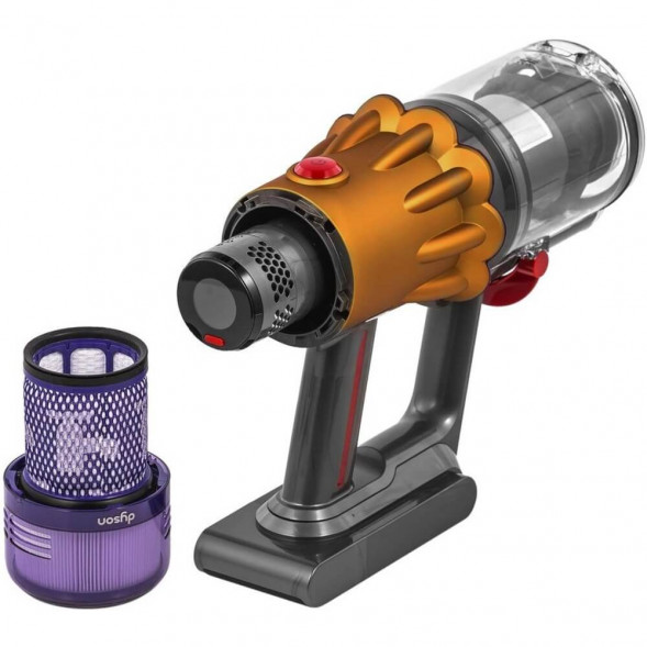 Пылесос Dyson V12 Detect Slim Absolute SV46, Yellow/Nickel в Нальчике