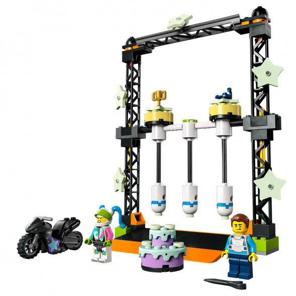 Конструктор LEGO City 60341 Трюковое испытание «Нокдаун» в Нальчике