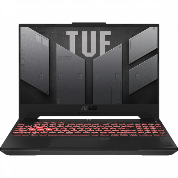 Ноутбук ASUS TUF Gaming 15 FA507NV-LP160 AMD Ryzen 5 7535HS, RAM 16 ГБ, SSD 512 ГБ, NVIDIA GeForce RTX 4060 для ноутбуков (8 Гб), Без системы, (90NR0E85-M00DT0), серый в Нальчике