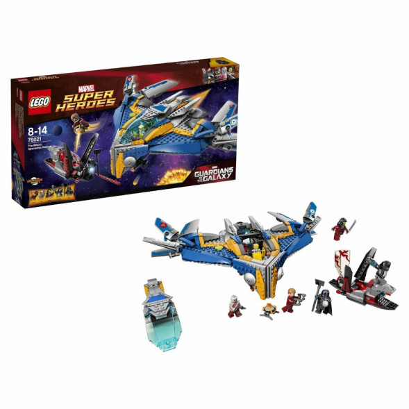 Конструктор LEGO Super Heroes 76021 Спасение космического корабля «Милано» в Нальчике
