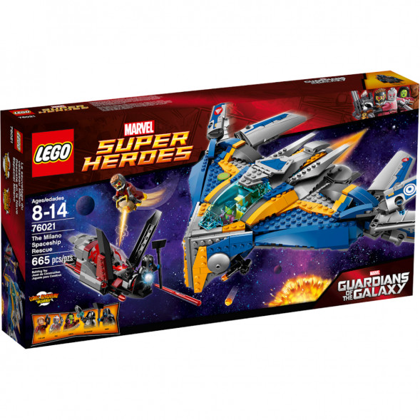 Конструктор LEGO Super Heroes 76021 Спасение космического корабля «Милано» в Нальчике