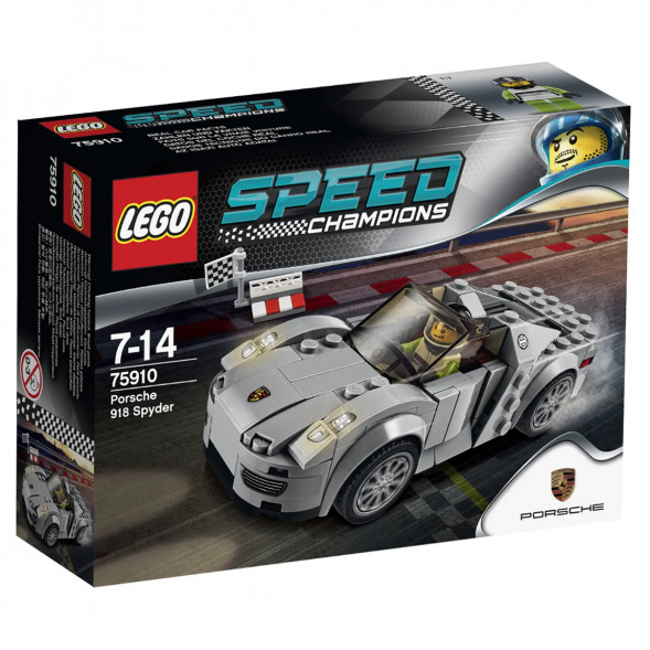 Конструктор LEGO Speed Champions 75910 Porsche 918 Spyde в Нальчике