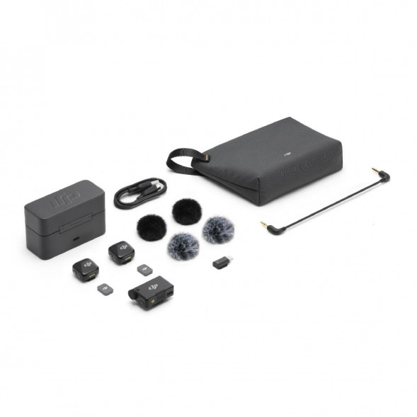 Микрофон DJI Mic Mini (2 TX + 1 RX + зарядный кейс) в Нальчике