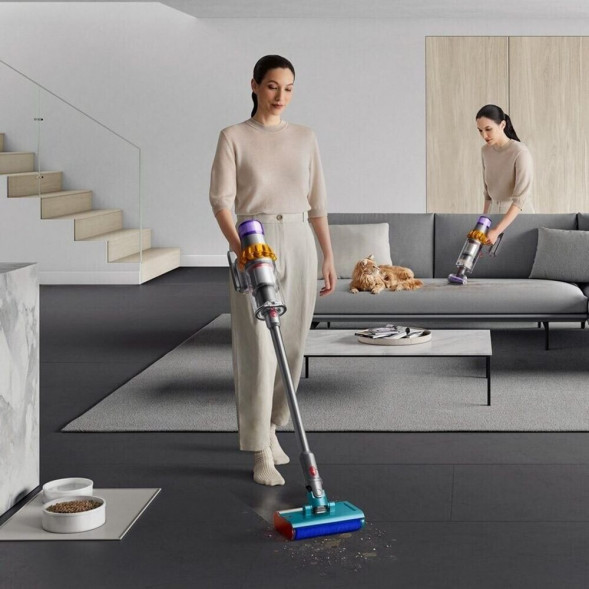 Пылесос Dyson V15s Detect Submarine, Yellow/Nickel в Нальчике