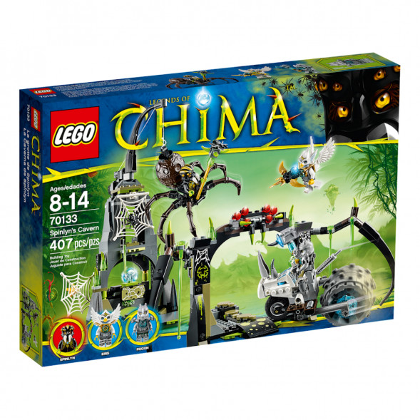 Конструктор LEGO Legends Of Chima 70133 Пещера Спинлина в Нальчике