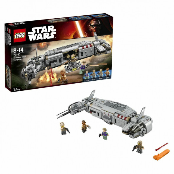 Конструктор LEGO Star Wars 75140 Военный транспорт Сопротивления в Нальчике