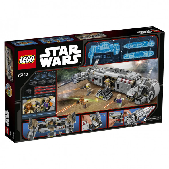 Конструктор LEGO Star Wars 75140 Военный транспорт Сопротивления в Нальчике