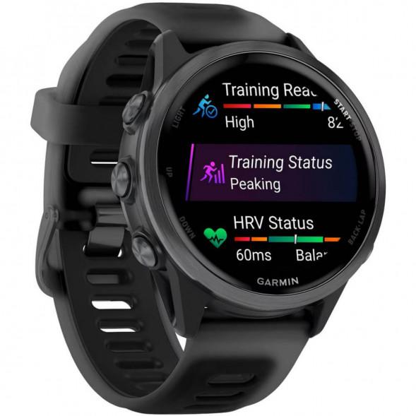 Умные часы Garmin Forerunner 570 42 мм Slate Grey Aluminium/Translucent Black 010-02970-00 в Нальчике