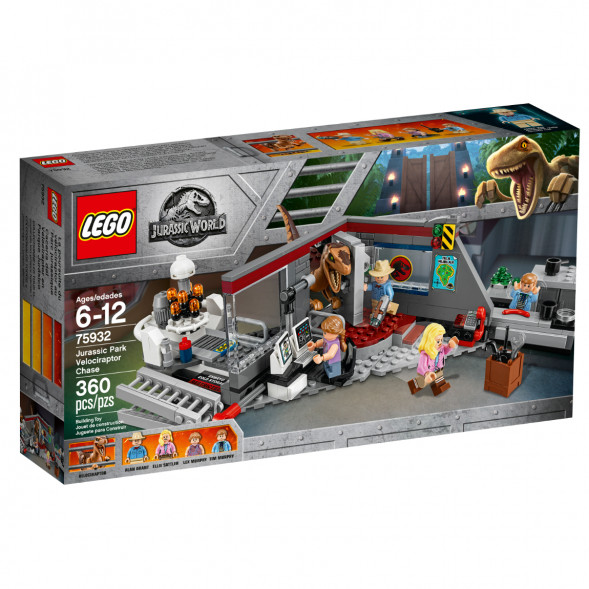 Конструктор LEGO Jurassic World 75932 Охота на рапторов в Парке Юрского Периода в Нальчике