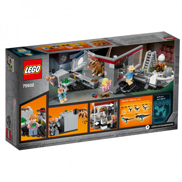 Конструктор LEGO Jurassic World 75932 Охота на рапторов в Парке Юрского Периода в Нальчике