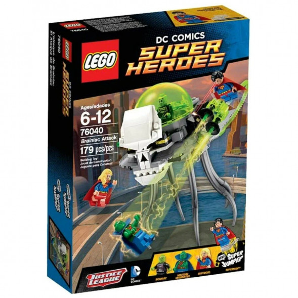 Конструктор LEGO Super Heroes 76040 Атака Брейниака в Нальчике