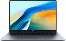Ноутбук Huawei MateBook D 16 MCLG-X 53014QKW (Intel Core i5 13420H, 16" WUXGA 1920х1200, 1000Gb SSD,Intel UHD Graphics, DOS, серый)