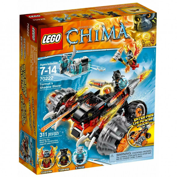 Конструктор LEGO Legends of Chima 70222 Огненный Вездеход Тормака в Нальчике