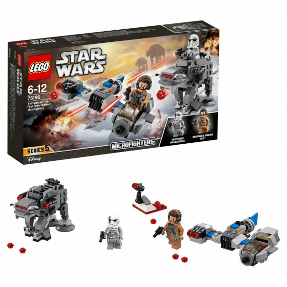 Конструктор LEGO Star Wars 75195 Бой пехотинцев Первого Ордена против спидера на лыжах в Нальчике