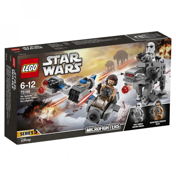Конструктор LEGO Star Wars 75195 Бой пехотинцев Первого Ордена против спидера на лыжах в Нальчике
