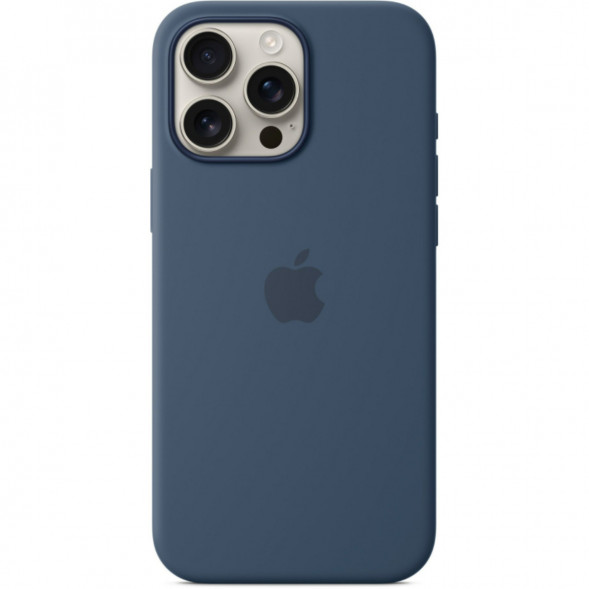 Чехол Apple для iPhone 16 Pro Max Silicone MagSafe, Denim (MYYU3ZM/A) в Нальчике