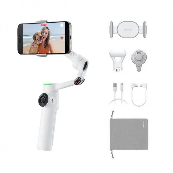 Стабилизатор Insta360 Flow 2 Pro Creator Kit, Summit White в Нальчике