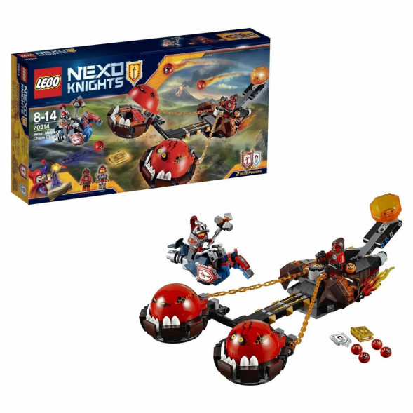 Конструктор LEGO Nexo Knights 70314 Безумная колесница Укротителя в Нальчике