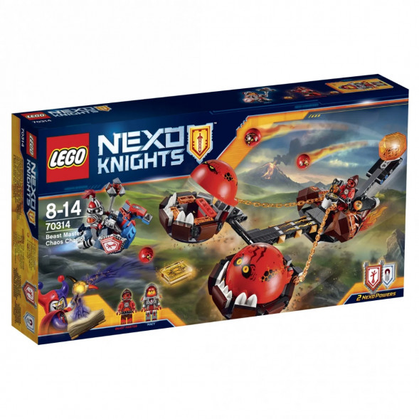 Конструктор LEGO Nexo Knights 70314 Безумная колесница Укротителя в Нальчике