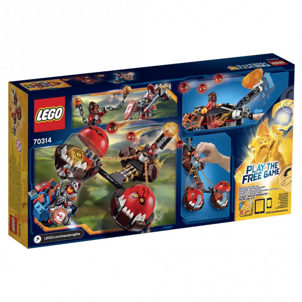 Конструктор LEGO Nexo Knights 70314 Безумная колесница Укротителя в Нальчике