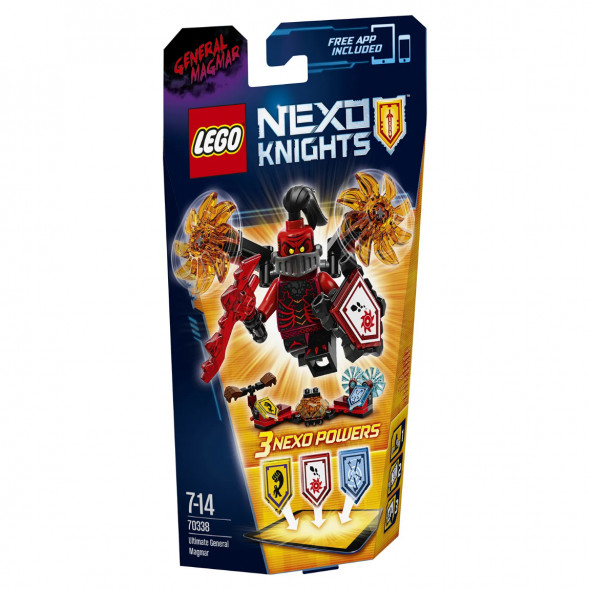 Конструктор LEGO Nexo Knights 70338 Генерал Магмар — Абсолютная сила в Нальчике