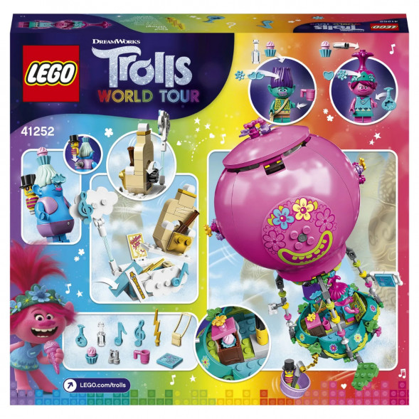 Конструктор LEGO Trolls 41252 Путешествие Розочки на воздушном шаре в Нальчике