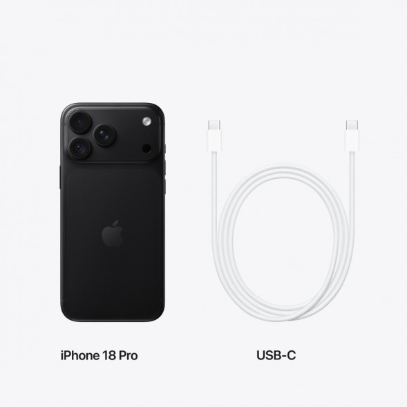 Смартфон Apple iPhone 18 Pro 2TB (SIM + eSIM), Black в Нальчике