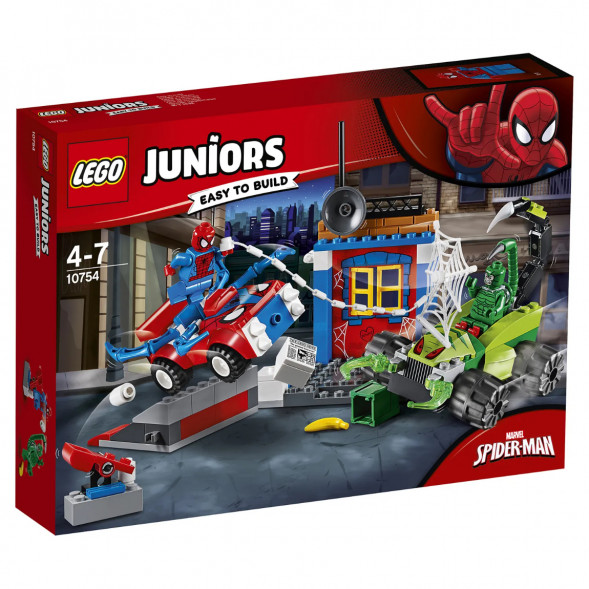 Конструктор LEGO Juniors 10754 Решающий бой Человека-паука против Скорпиона в Нальчике