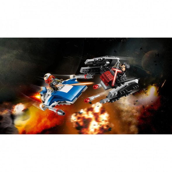 Конструктор LEGO Star Wars 75196 Истребитель типа A против бесшумного истребителя СИД в Нальчике