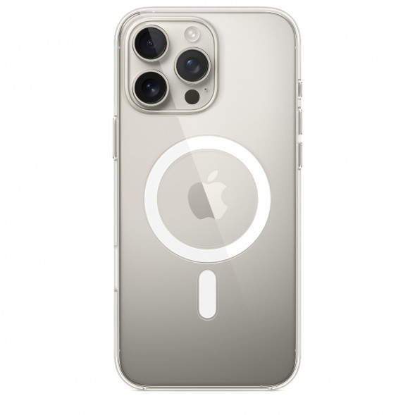 Чехол Apple Clear Case with MagSafe для iPhone 16 Pro Max, прозрачный (MA7F4ZM/A) в Нальчике