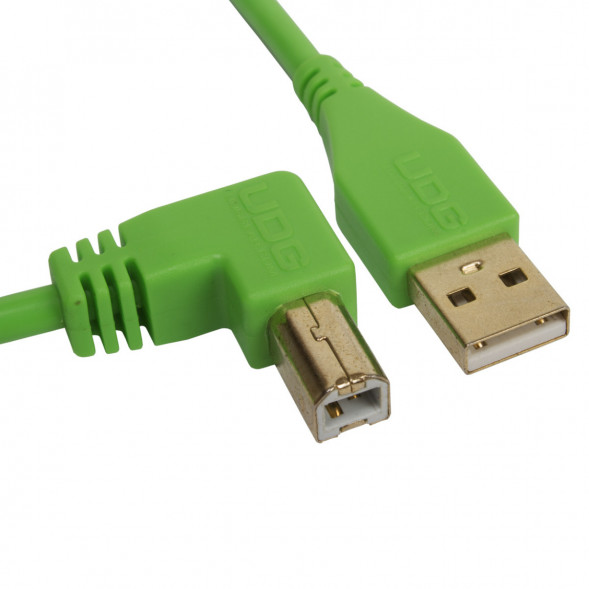 Аудиокабель UDG Ultimate Audio Cabel  USB 2.0 A-B 2 метра, зелёный в Нальчике
