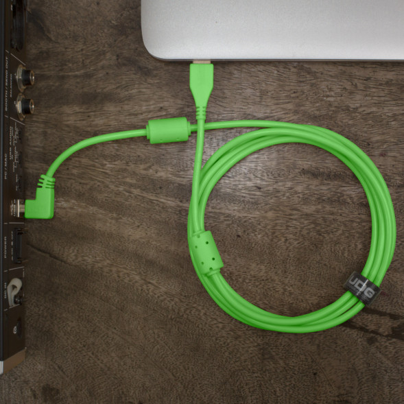 Аудиокабель UDG Ultimate Audio Cabel  USB 2.0 A-B 2 метра, зелёный в Нальчике