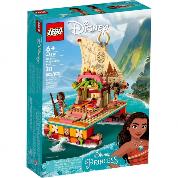 Конструктор LEGO Disney Princess 43210 Путеводная лодка Моаны в Нальчике