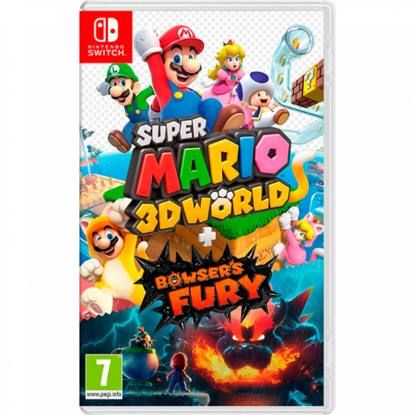 Игра Super Mario 3D World + Bowser&amp;#039;s Fury [Nintendo Switch, русские субтитры] в Нальчике