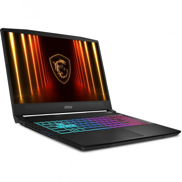 Ноутбук MSI Katana 15 HX B14WFK-1065XRU (15.6&amp;quot;, IPS, Intel Core i5 14450HX 2.4ГГц, 10 ядер, 16ГБ DDR5, 512ГБ SSD, NVIDIA GeForce RTX 5060 - 8 ГБ, FreeDOS), черный в Нальчике