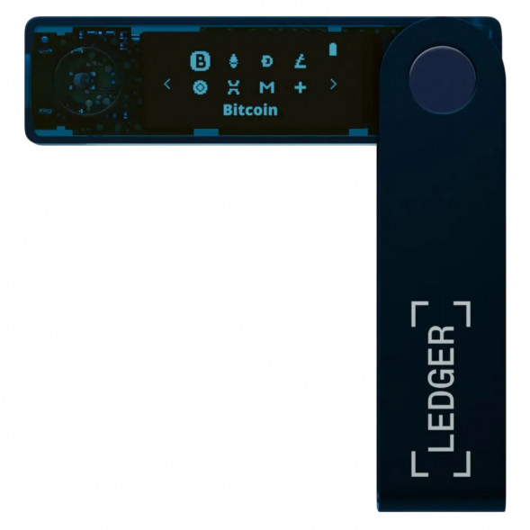 Аппаратный криптокошелек Ledger Nano X, Sapphire Blue в Нальчике