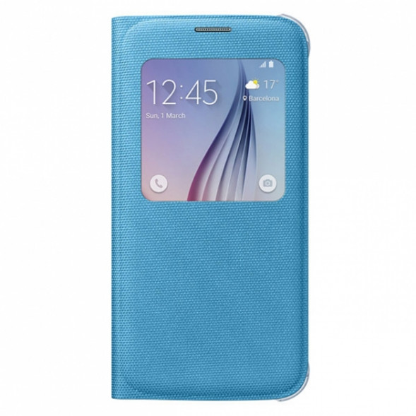 Чехол для Samsung Galaxy S6 S-View Cover (EF-CG920BLE), Blue в Нальчике